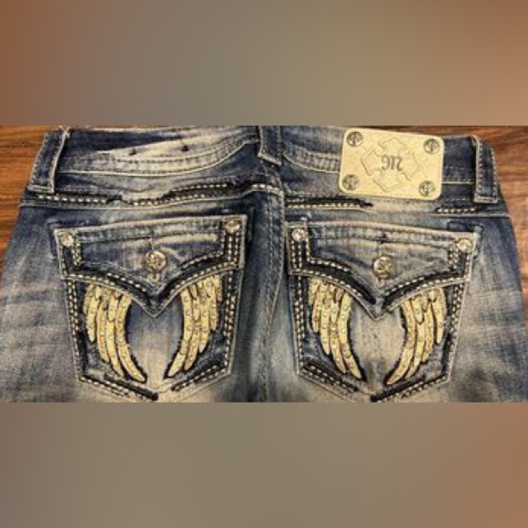 Miss Me embellished jeans size 27 - Picture 3 of 4